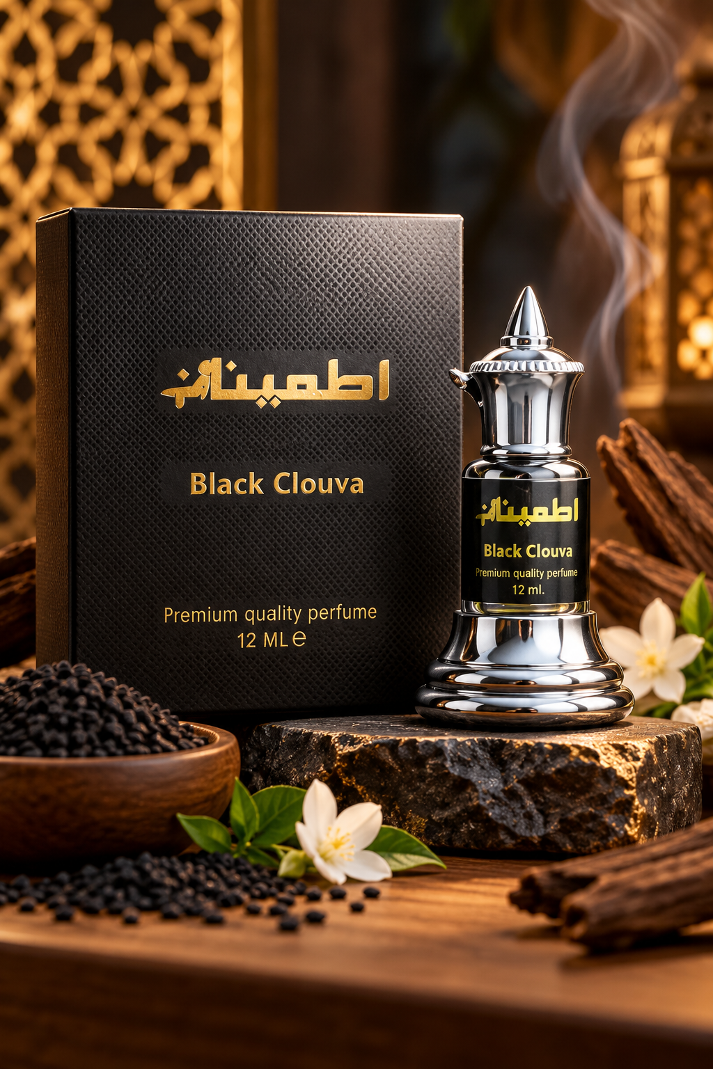 Black Clouva premium perfume by Itmenaan